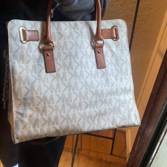 Michael Kors large Hamilton leather bag - Picture 4 of 8